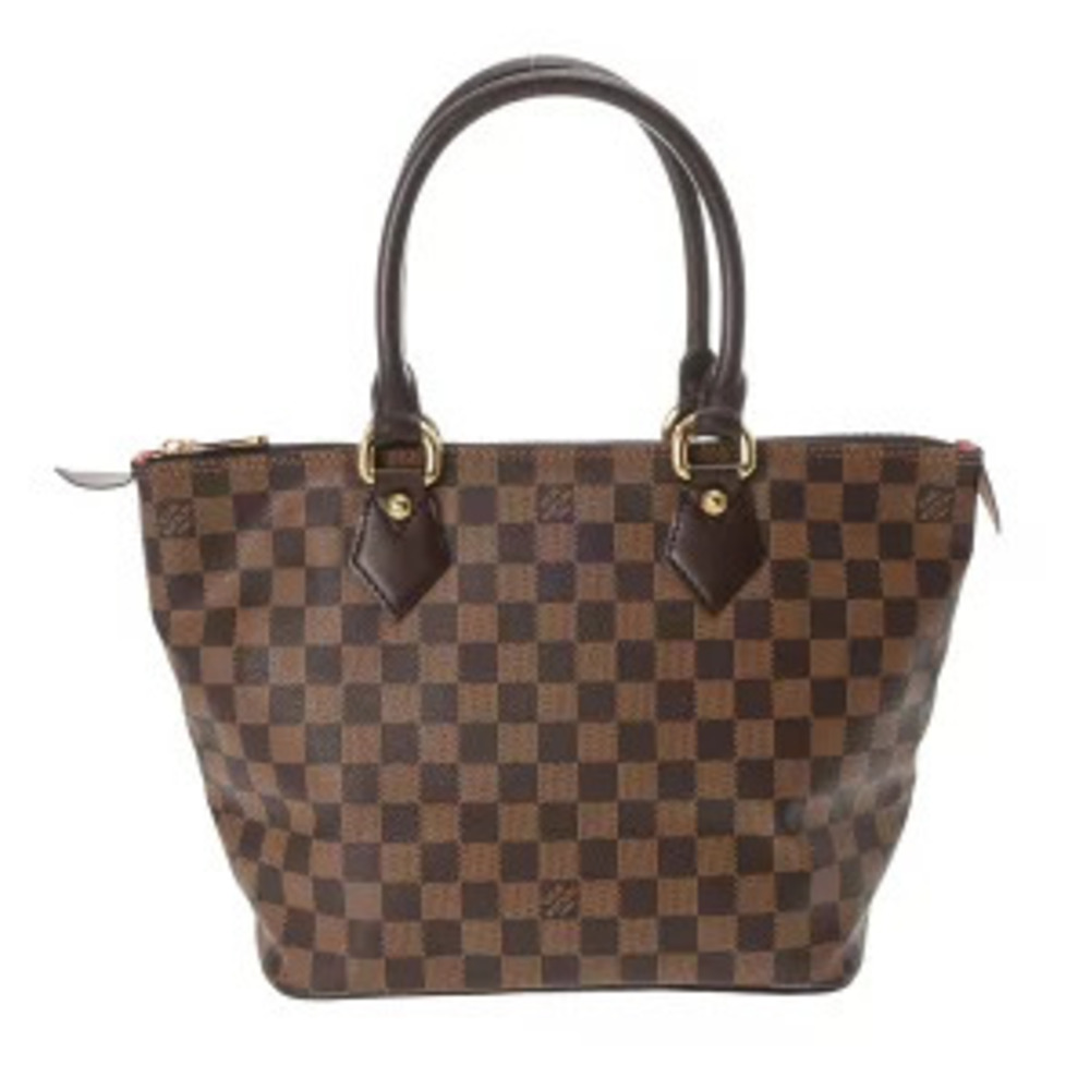Louis Vuitton Damier Saleya Brown Canvas Tote Bag